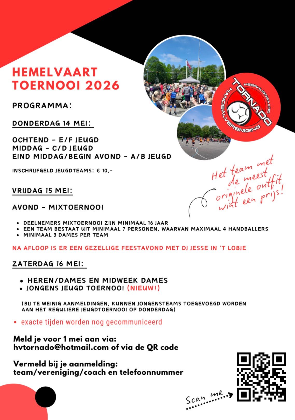 Programma Hemelvaarttoernooi 2026