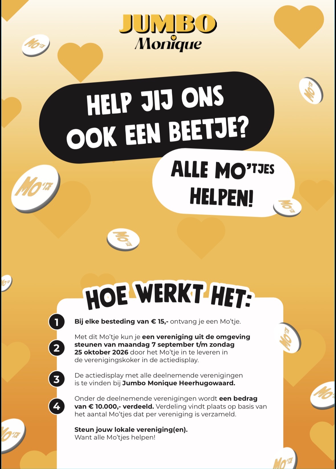 Spaaractie bij Jumbo Monique Heerhugowaard